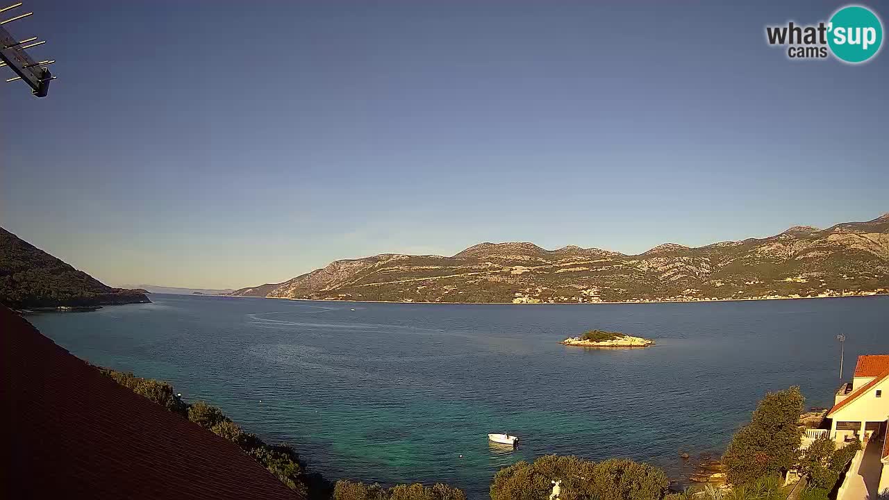 Camera en vivo Korčula – Tri Žala – Pelješac