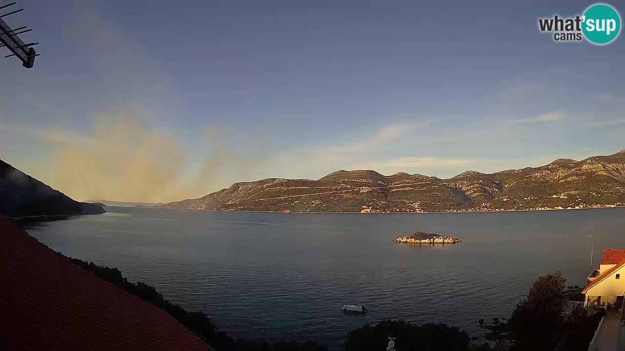 Korčula Web kamera Tri Žala