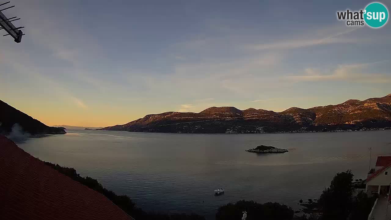 Camera en vivo Korčula – Tri Žala – Pelješac