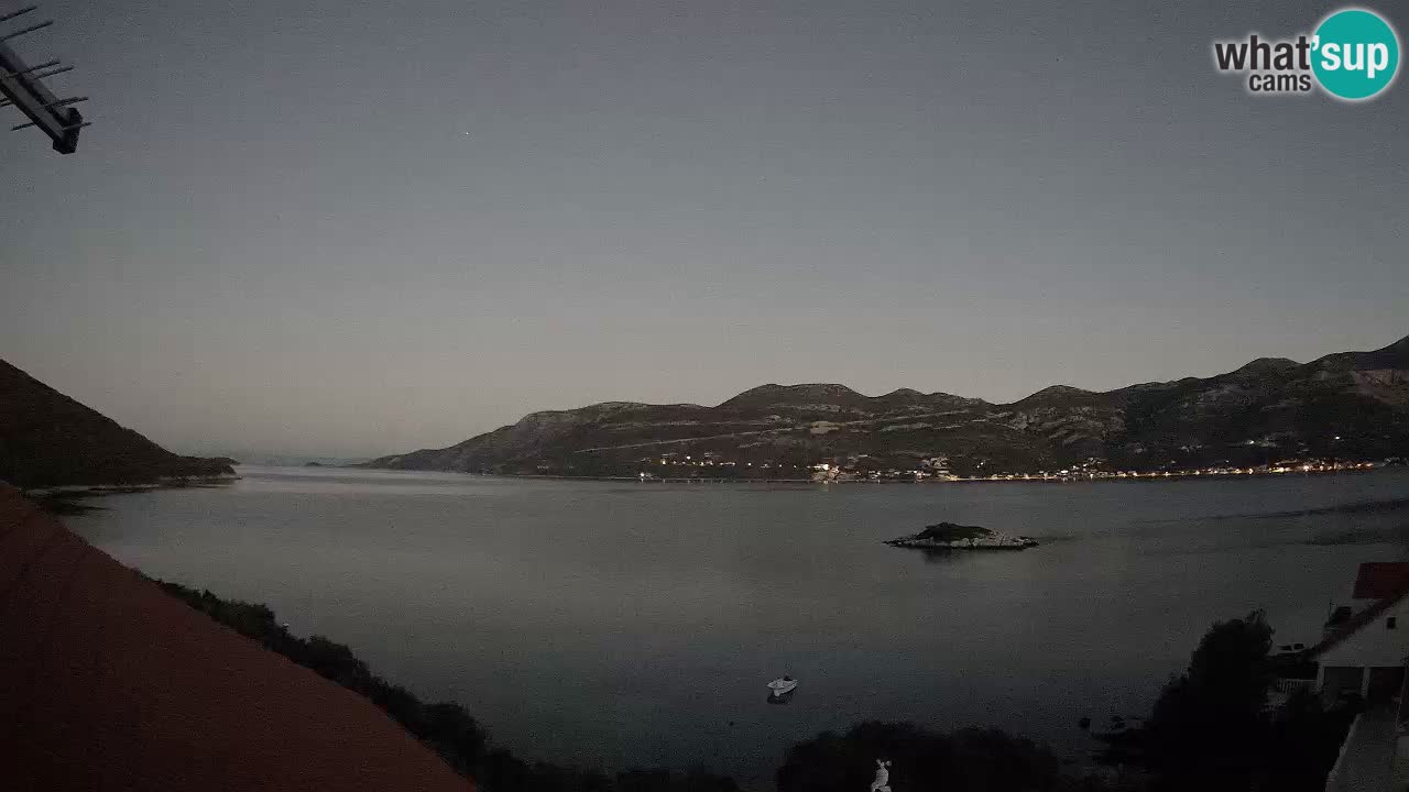 Korčula Web kamera Tri Žala