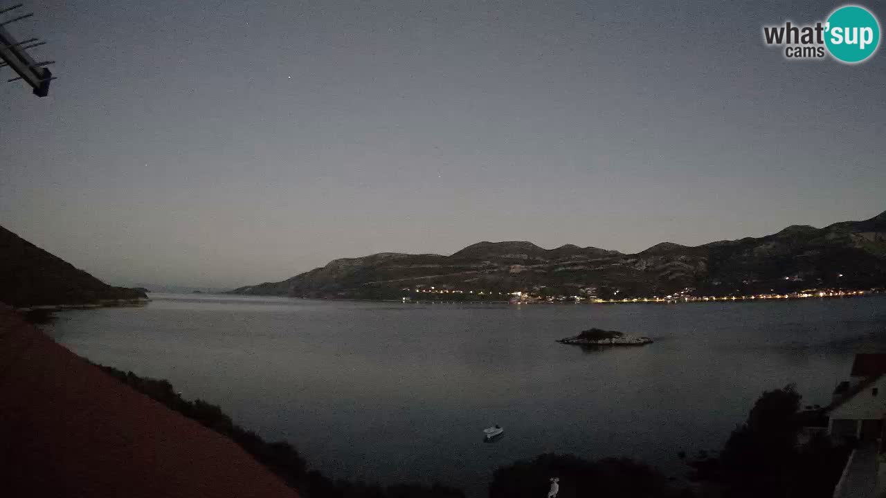Live-Webcam Korčula Tri Žala – Pelješac