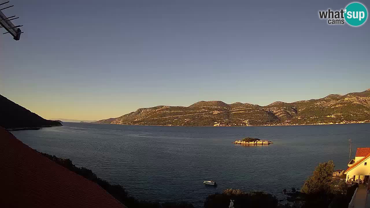 Camera en vivo Korčula – Tri Žala – Pelješac
