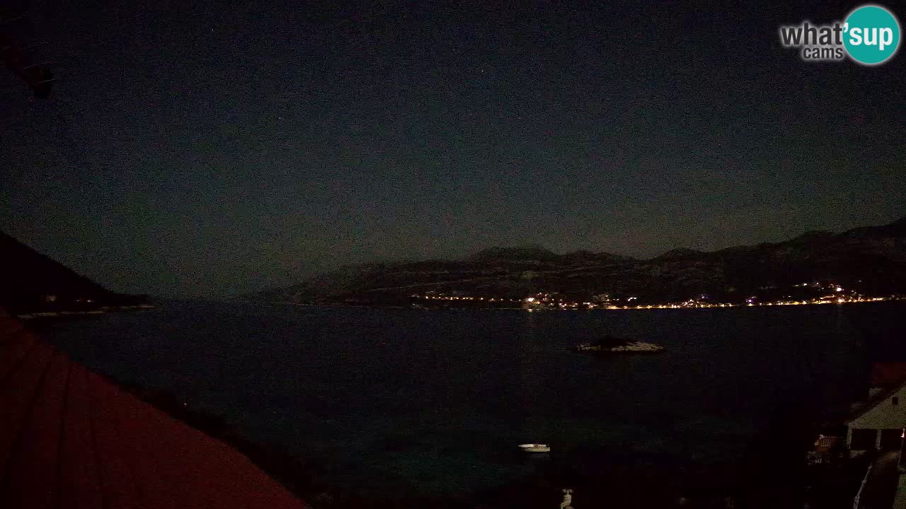 Korčula webcam en direct – Tri Žala Pelješac