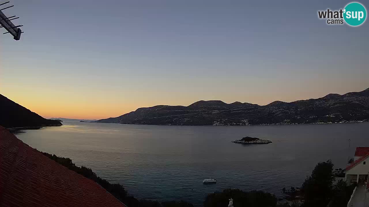 Camera en vivo Korčula – Tri Žala – Pelješac