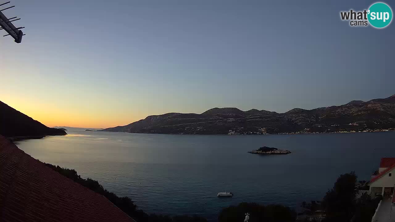 Live-Webcam Korčula Tri Žala – Pelješac