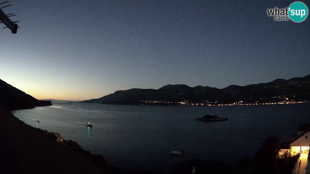 Live-Webcam Korčula Tri Žala – Pelješac