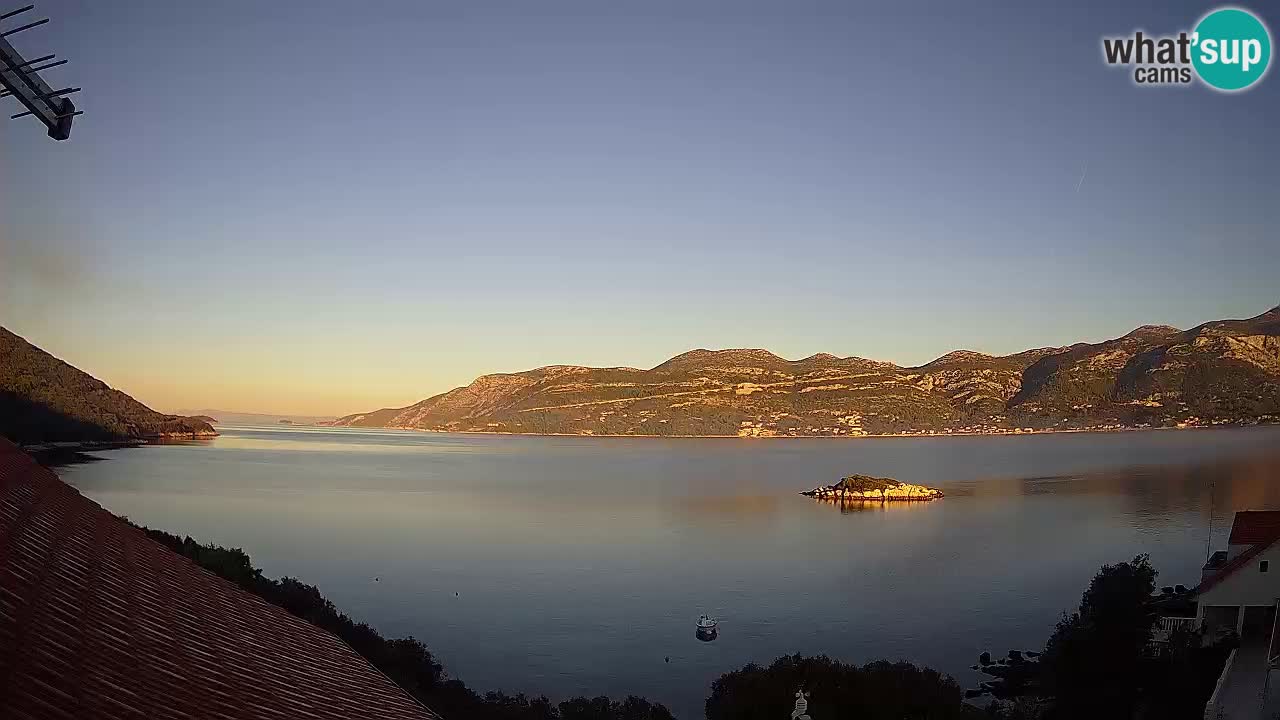 Live-Webcam Korčula Tri Žala – Pelješac