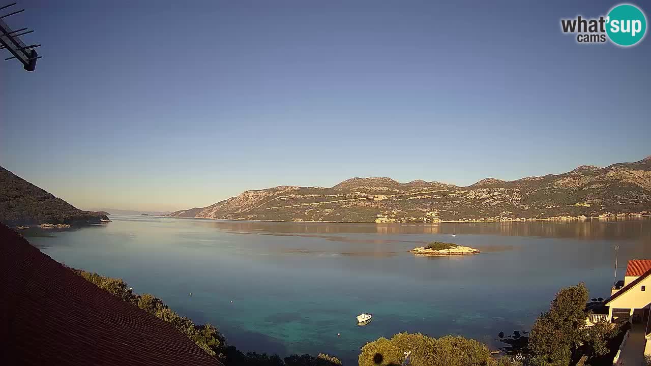 Korčula Web kamera Tri Žala