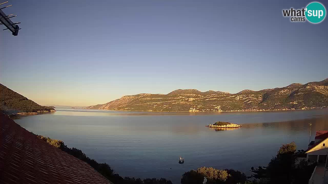 Live-Webcam Korčula Tri Žala – Pelješac