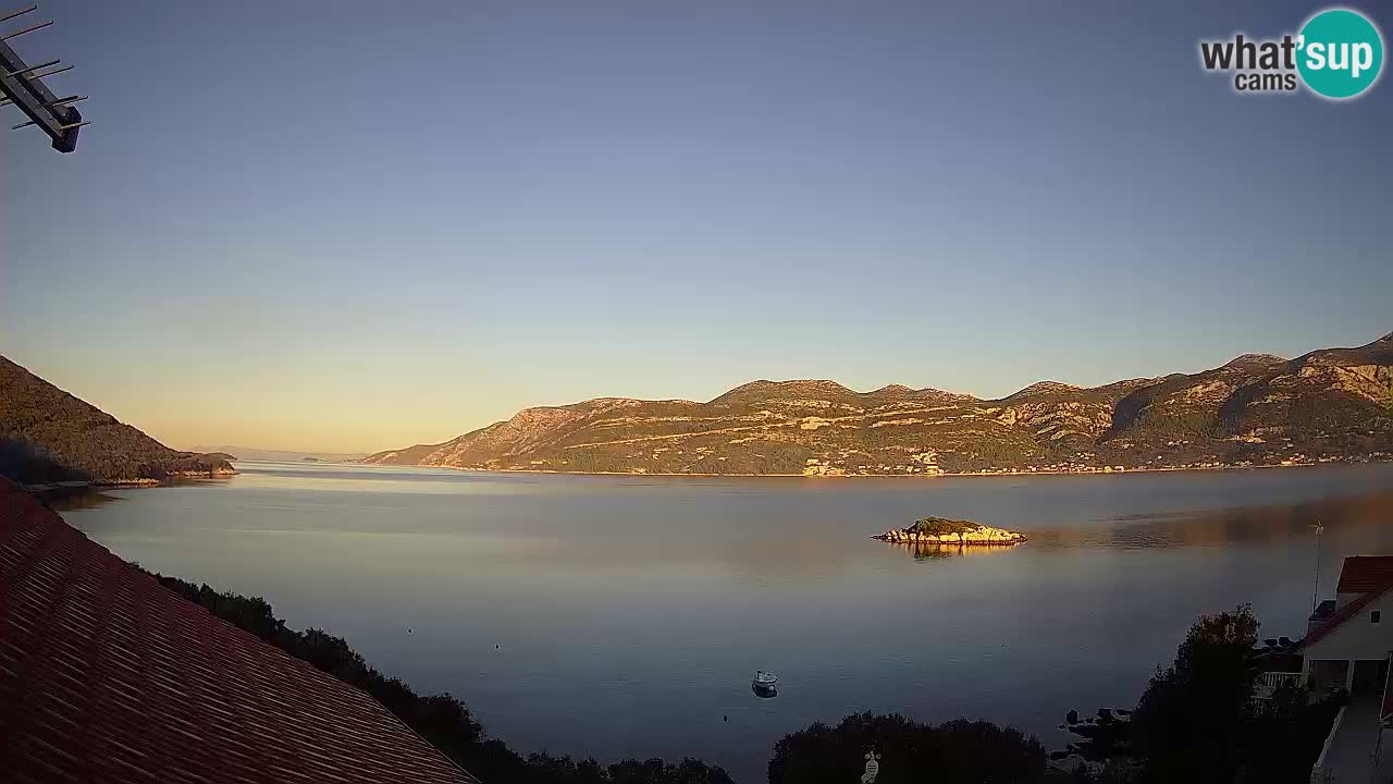 Korčula Web kamera Tri Žala