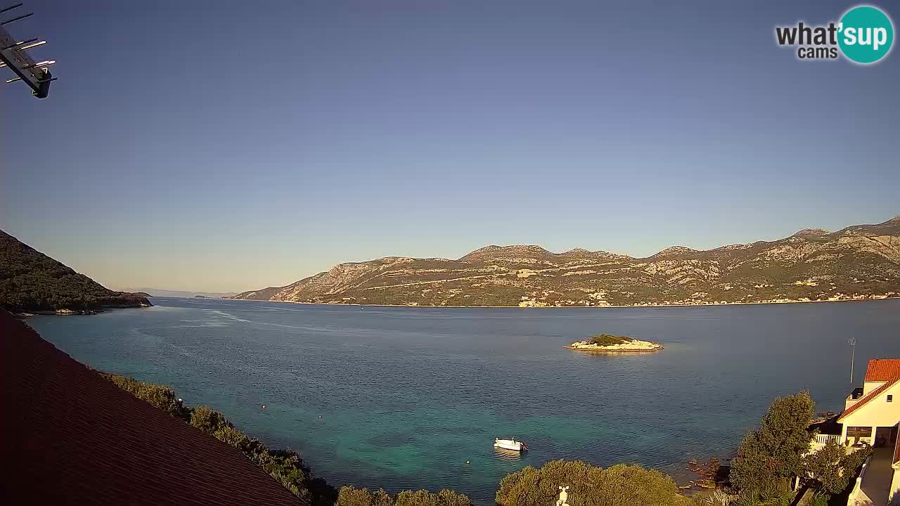 Camera en vivo Korčula – Tri Žala – Pelješac