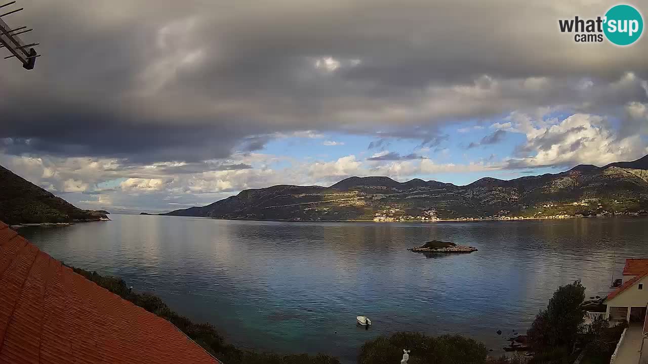 Korčula webcam en direct – Tri Žala Pelješac