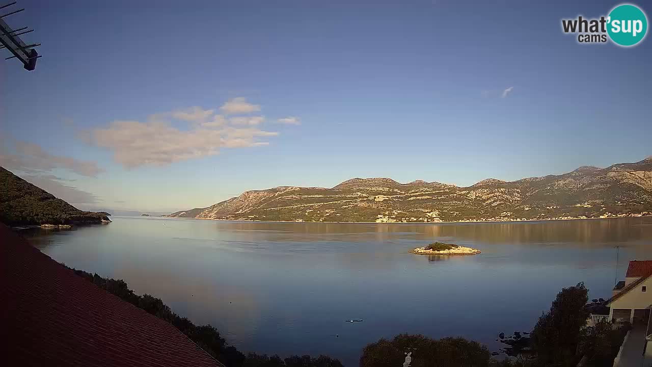 Live-Webcam Korčula Tri Žala – Pelješac