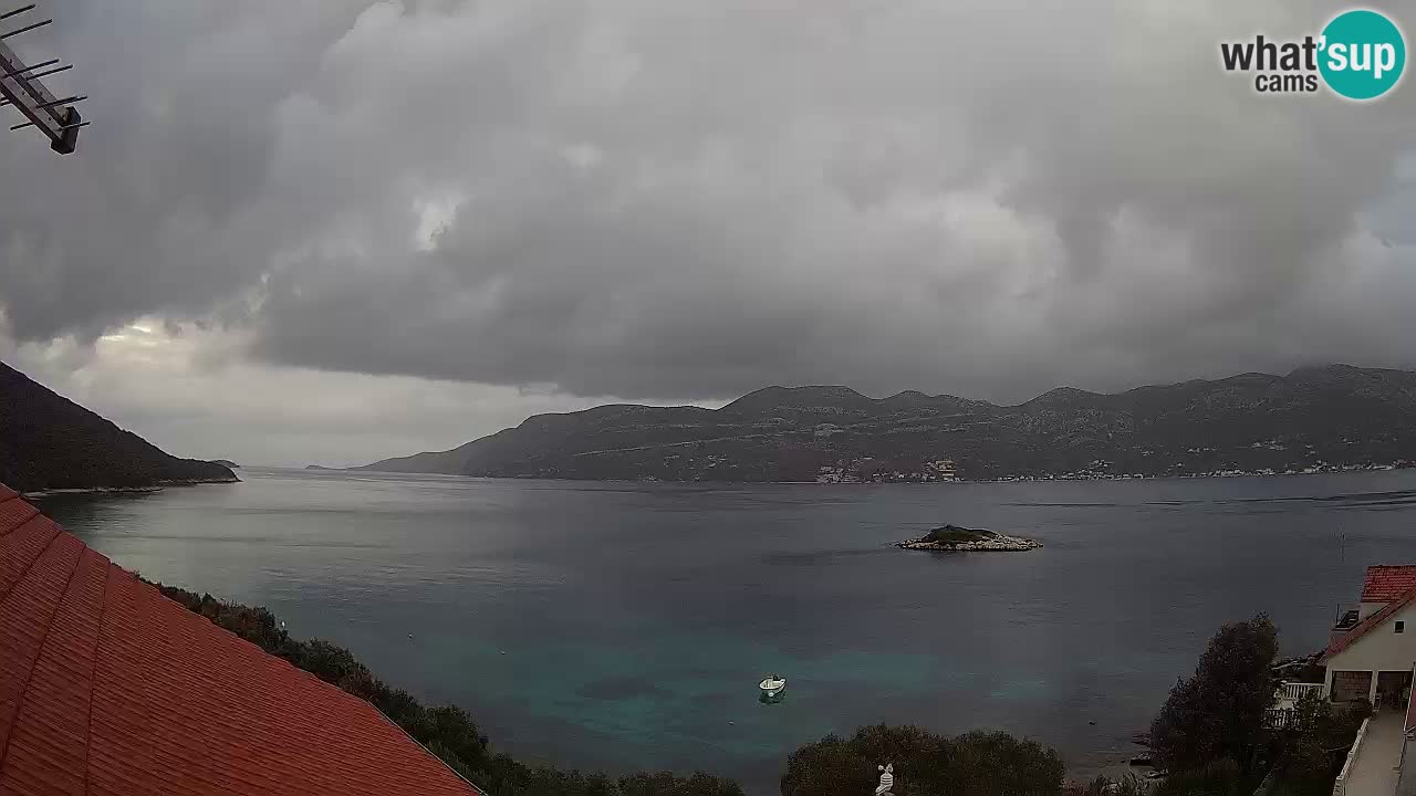 Live Korčula webcam – Tri Žala