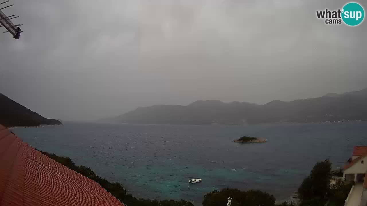 Live Korčula webcam – Tri Žala
