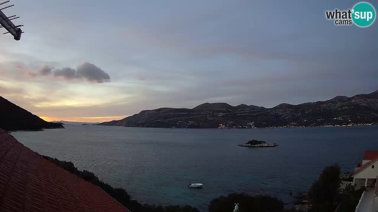 Korčula webcam en direct – Tri Žala Pelješac
