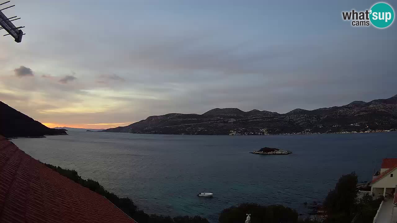Korčula Web kamera Tri Žala