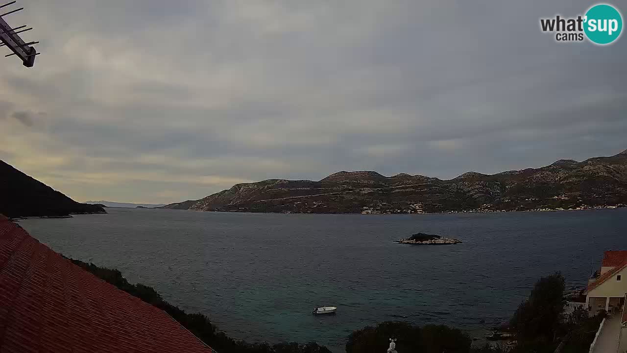 Live Korčula webcam – Tri Žala