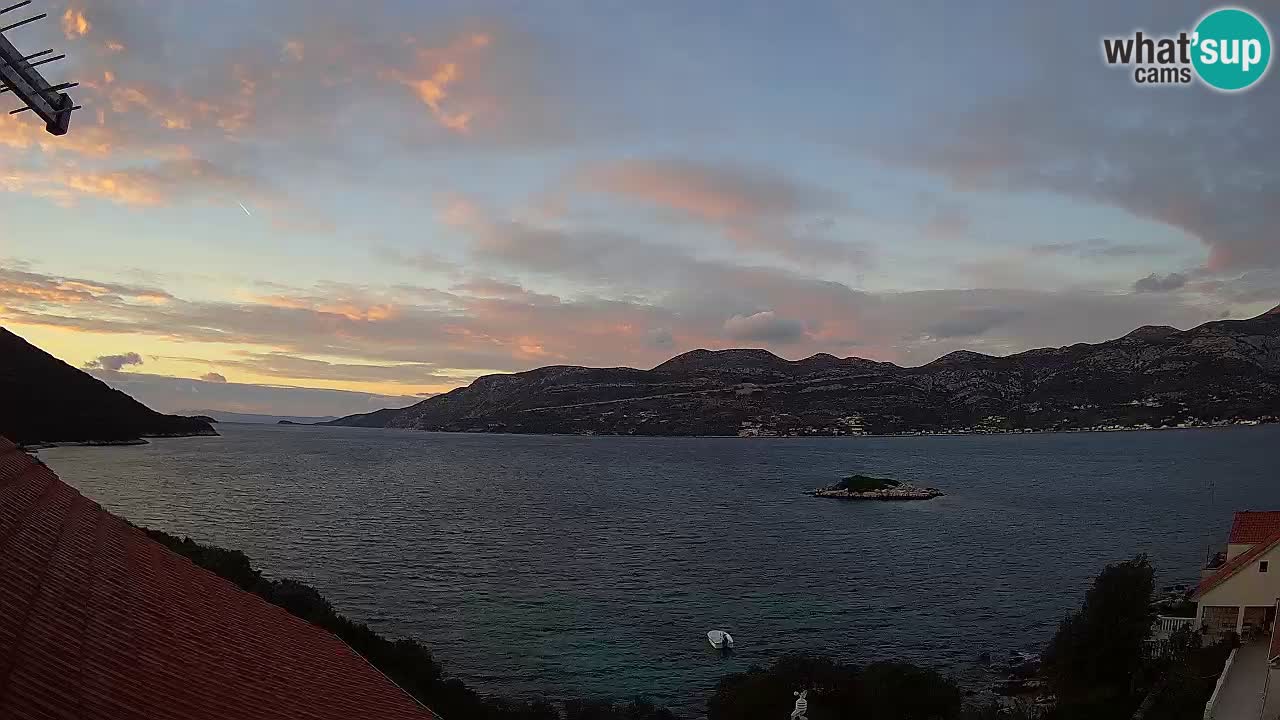 Live Korčula webcam – Tri Žala