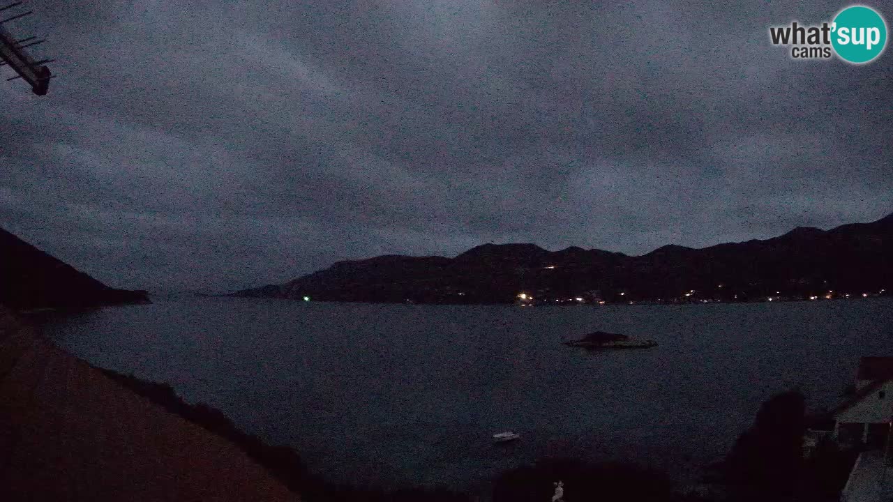 Live Korčula webcam – Tri Žala