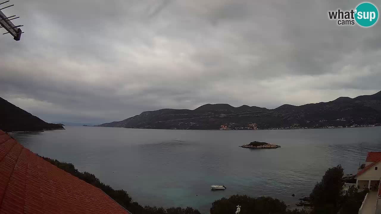 Live Korčula webcam – Tri Žala