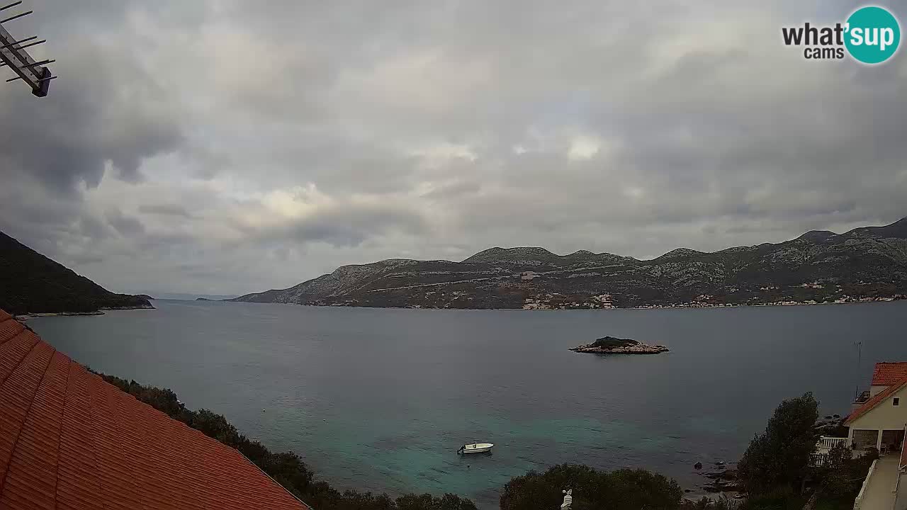 Live Korčula webcam – Tri Žala
