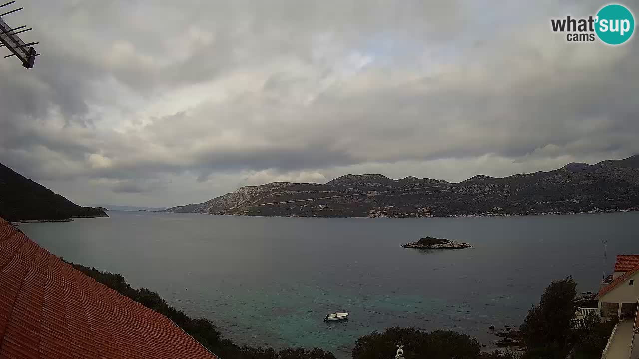 Korčula webcam en direct – Tri Žala Pelješac