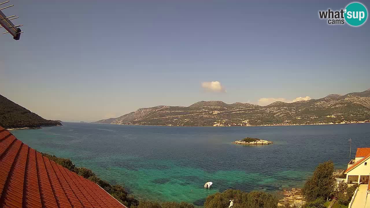 Korčula webcam en direct – Tri Žala Pelješac