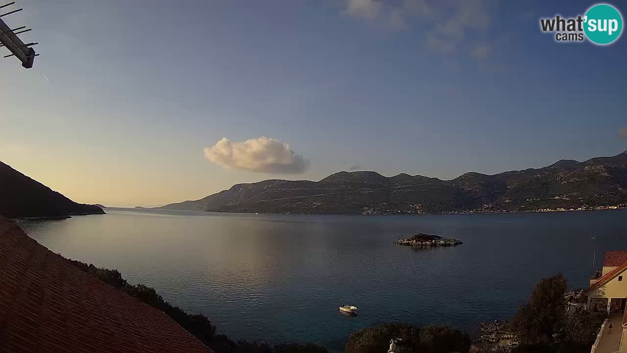 Korčula webcam en direct – Tri Žala Pelješac