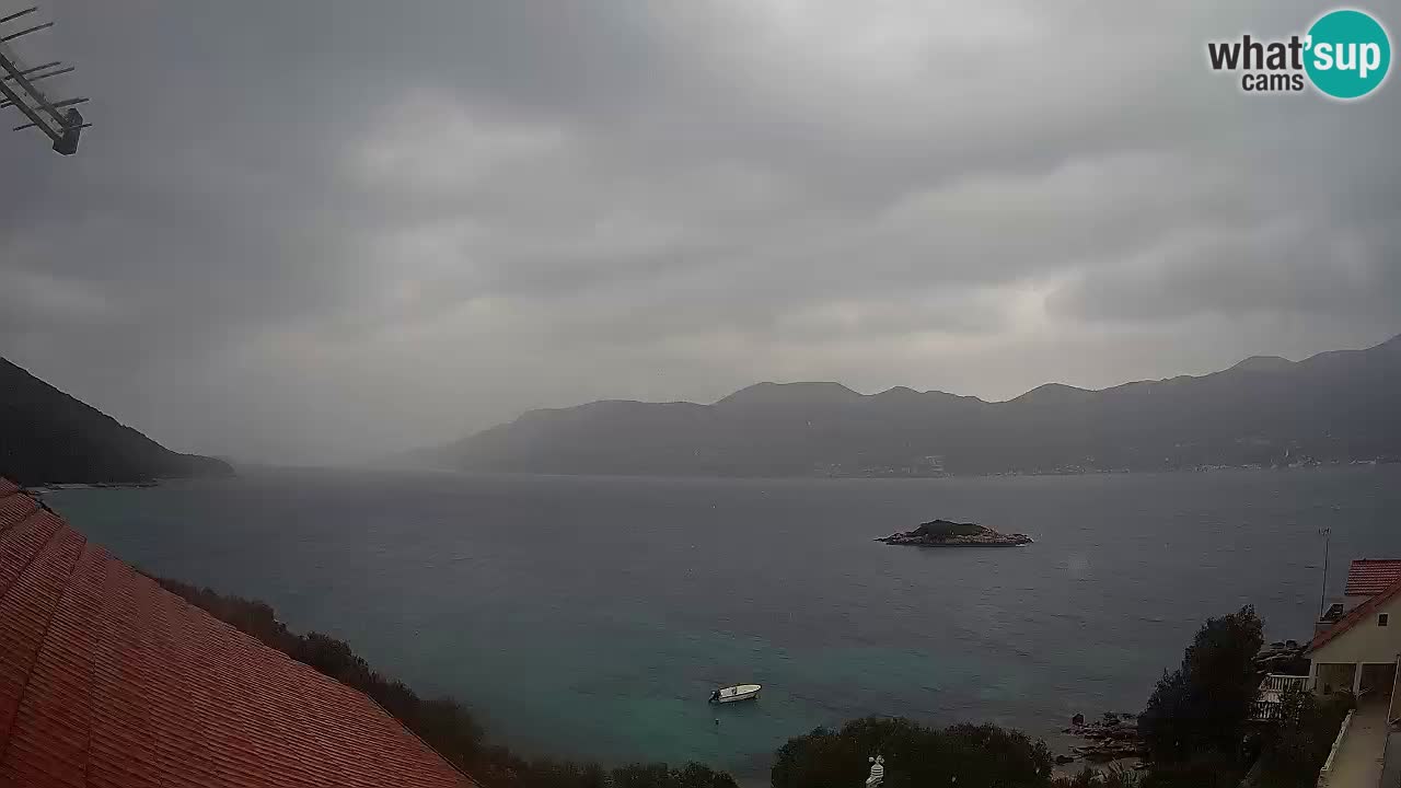 Live Korčula webcam – Tri Žala