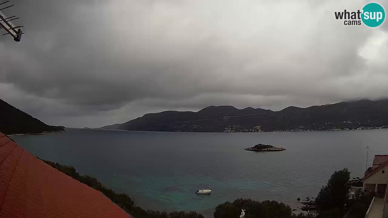 Live Korčula webcam – Tri Žala