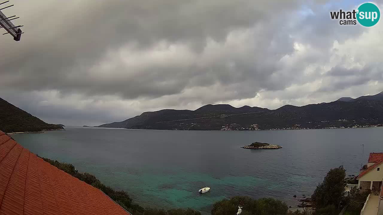Korčula webcam en direct – Tri Žala Pelješac