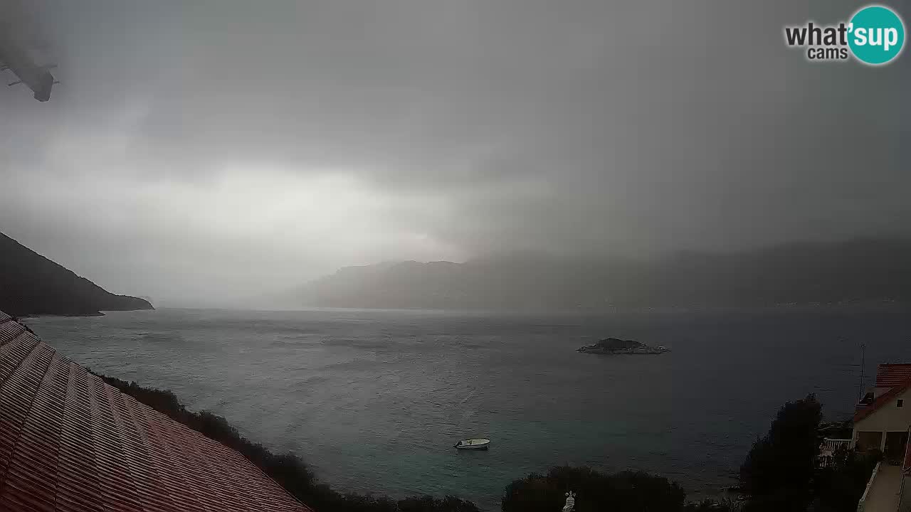 Live Korčula webcam – Tri Žala