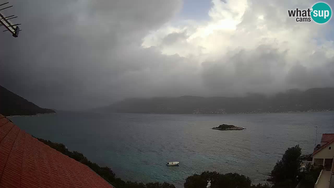 Live Korčula webcam – Tri Žala