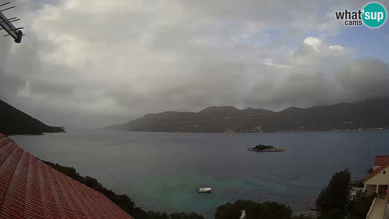 Live Korčula webcam – Tri Žala