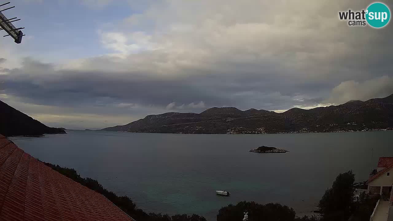 Korčula webcam en direct – Tri Žala Pelješac