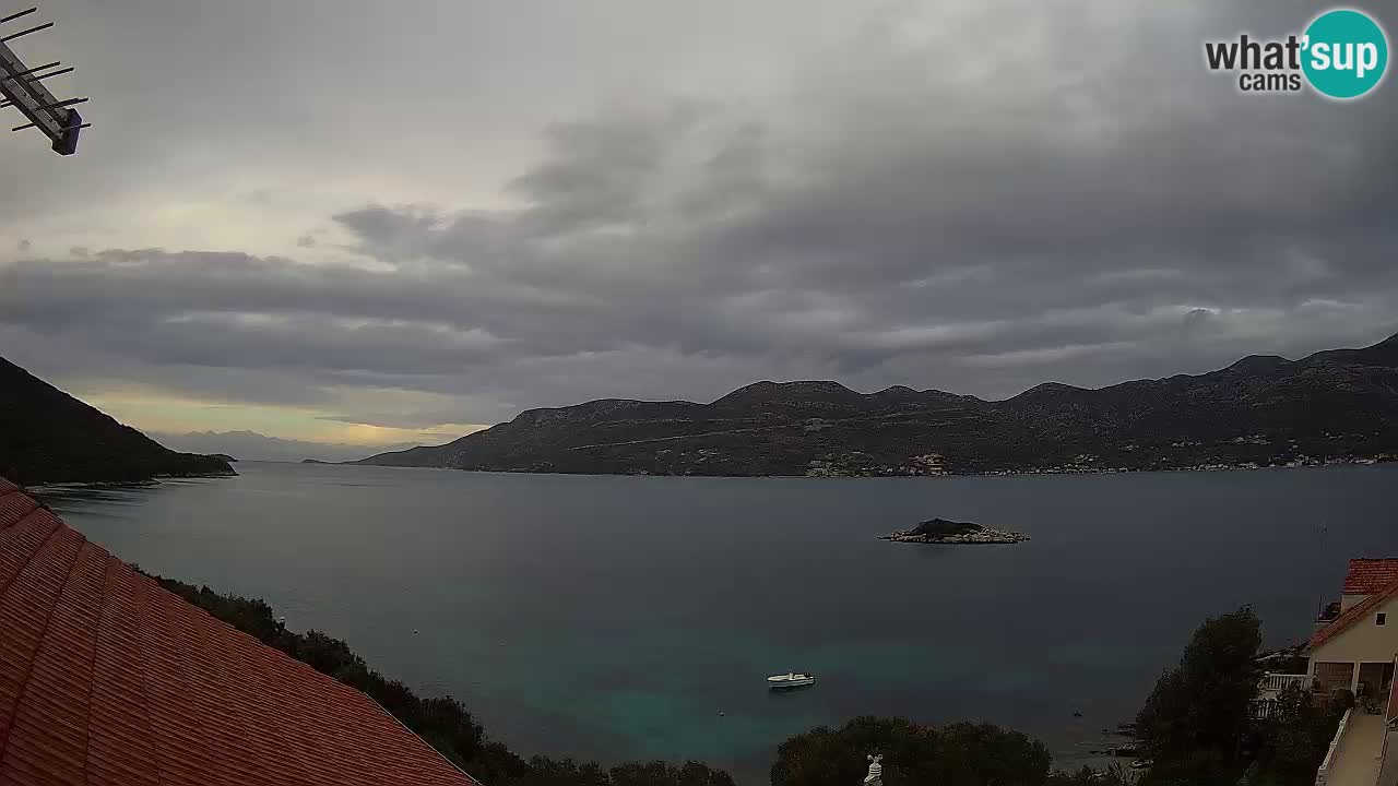 Live Korčula webcam – Tri Žala