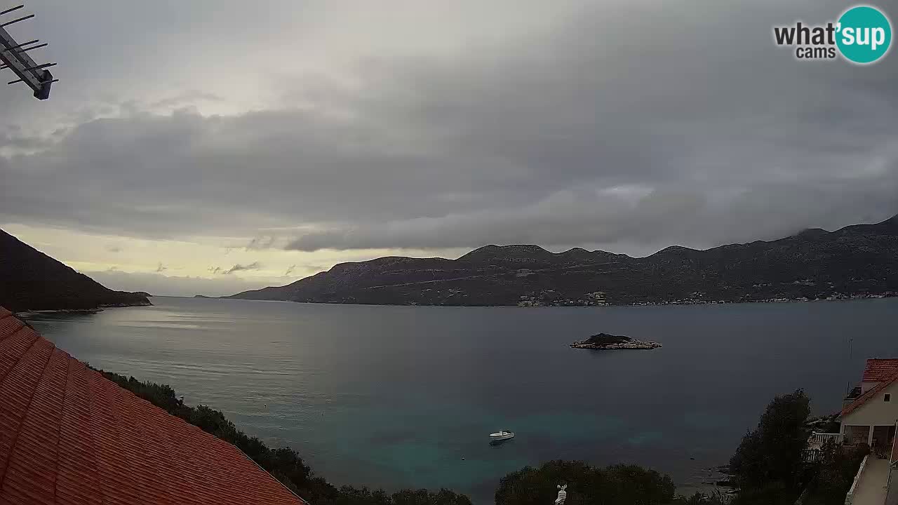 Live-Webcam Korčula Tri Žala – Pelješac
