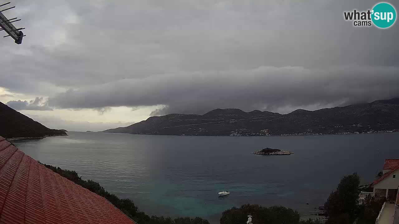 Live Korčula webcam – Tri Žala