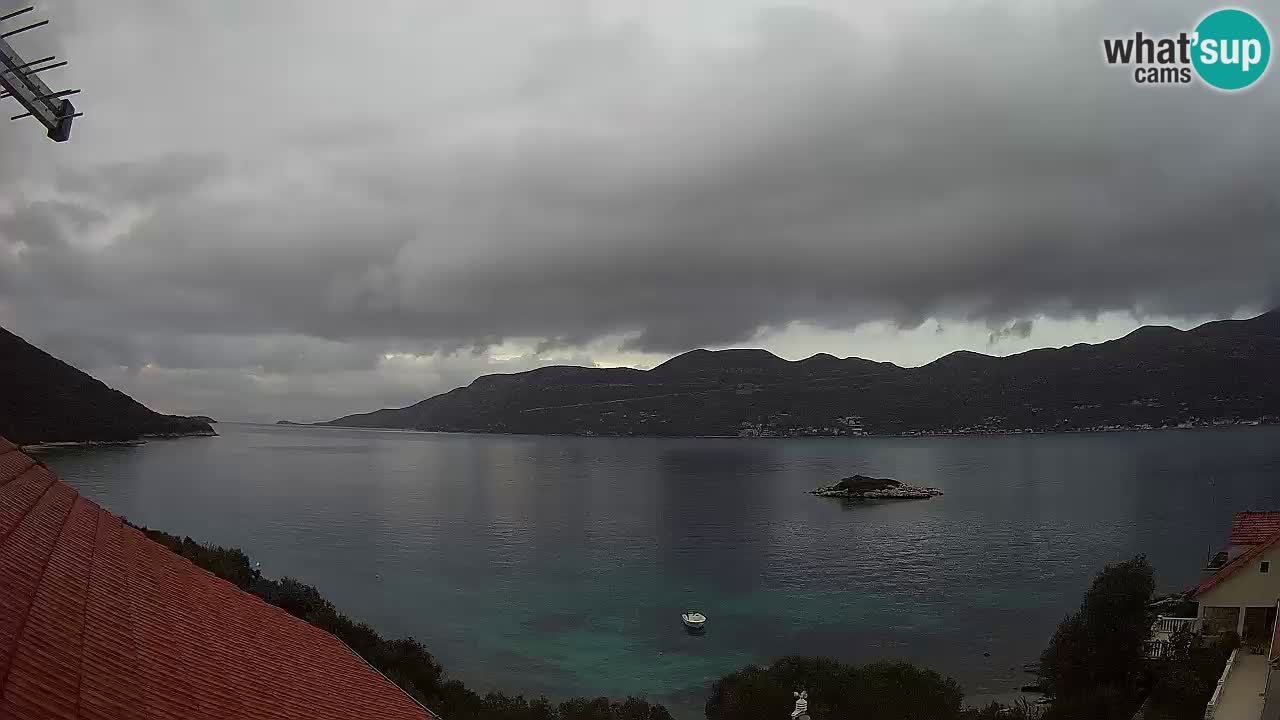 Live Korčula webcam – Tri Žala