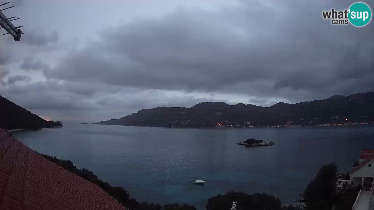 Live-Webcam Korčula Tri Žala – Pelješac
