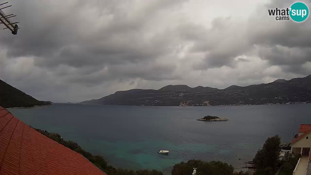 Live Korčula webcam – Tri Žala
