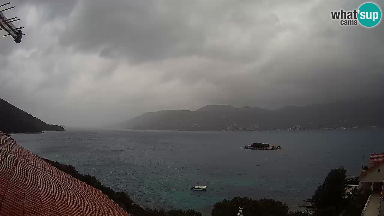 Live Korčula webcam – Tri Žala