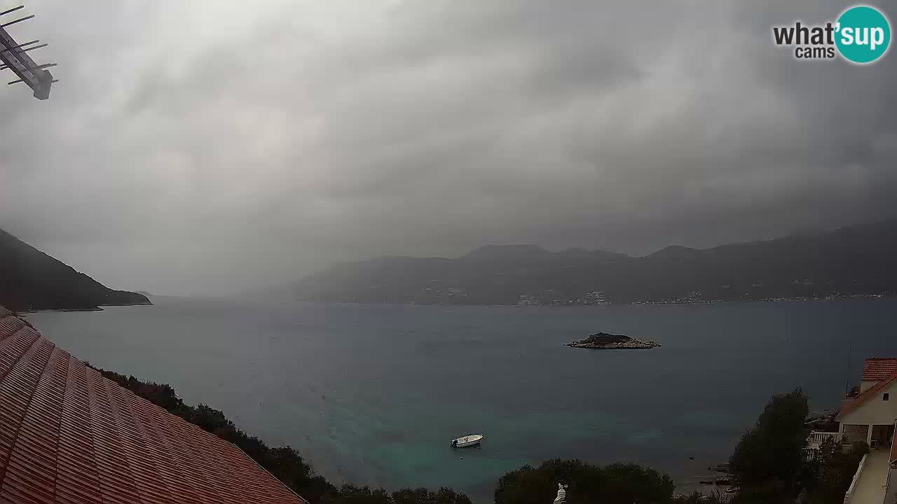 Live Korčula webcam – Tri Žala