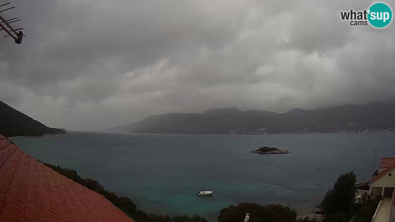 Live Korčula webcam – Tri Žala