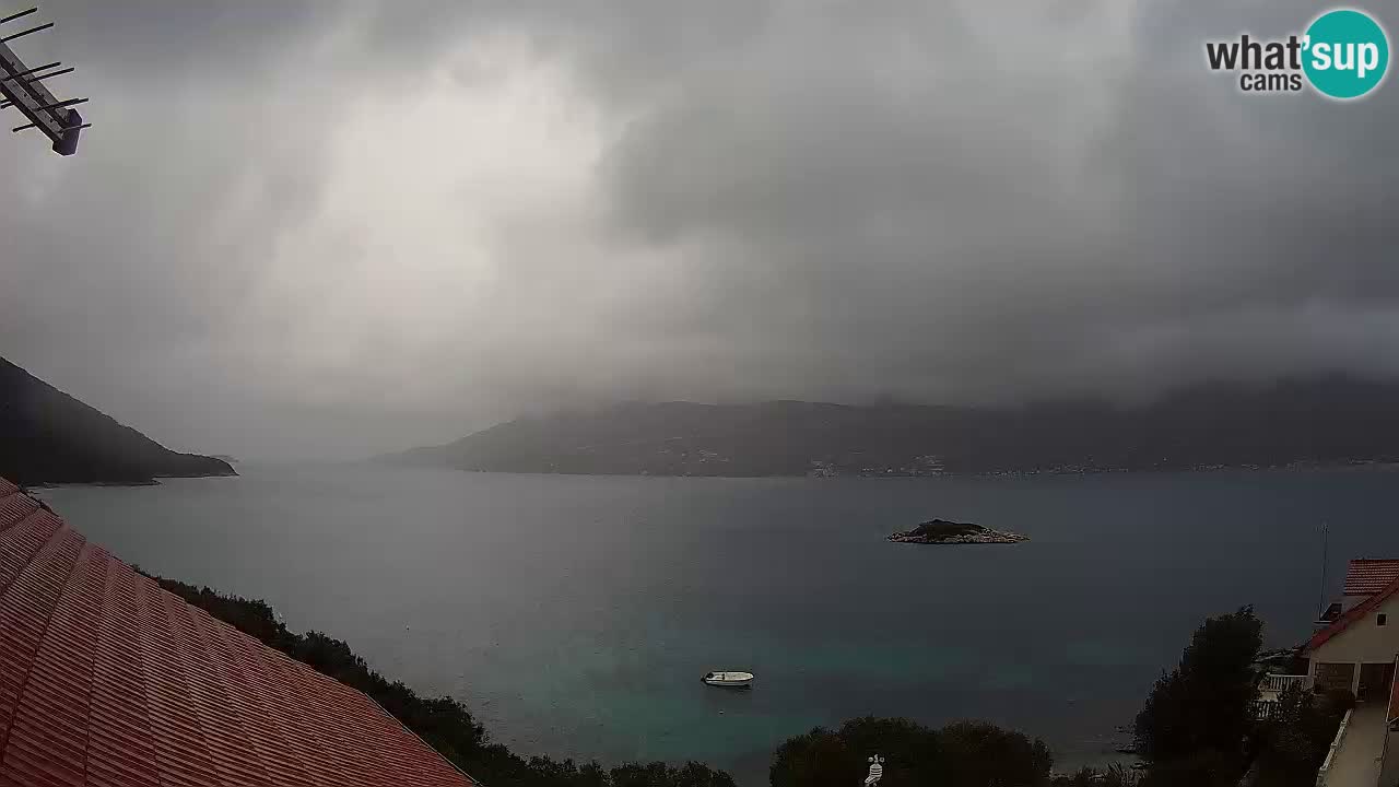 Live Korčula webcam – Tri Žala