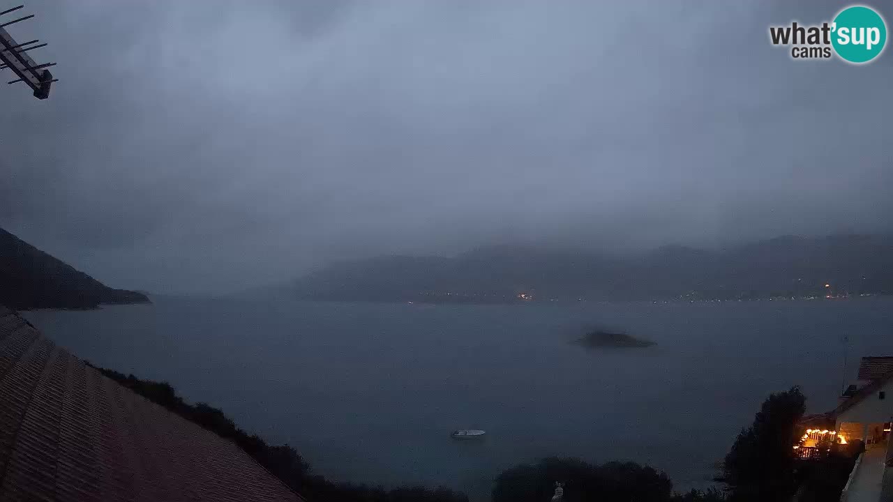 Live Korčula webcam – Tri Žala