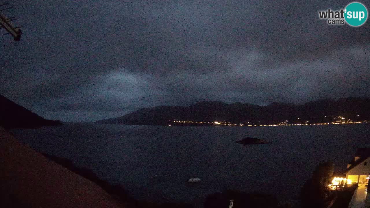 Live Korčula webcam – Tri Žala