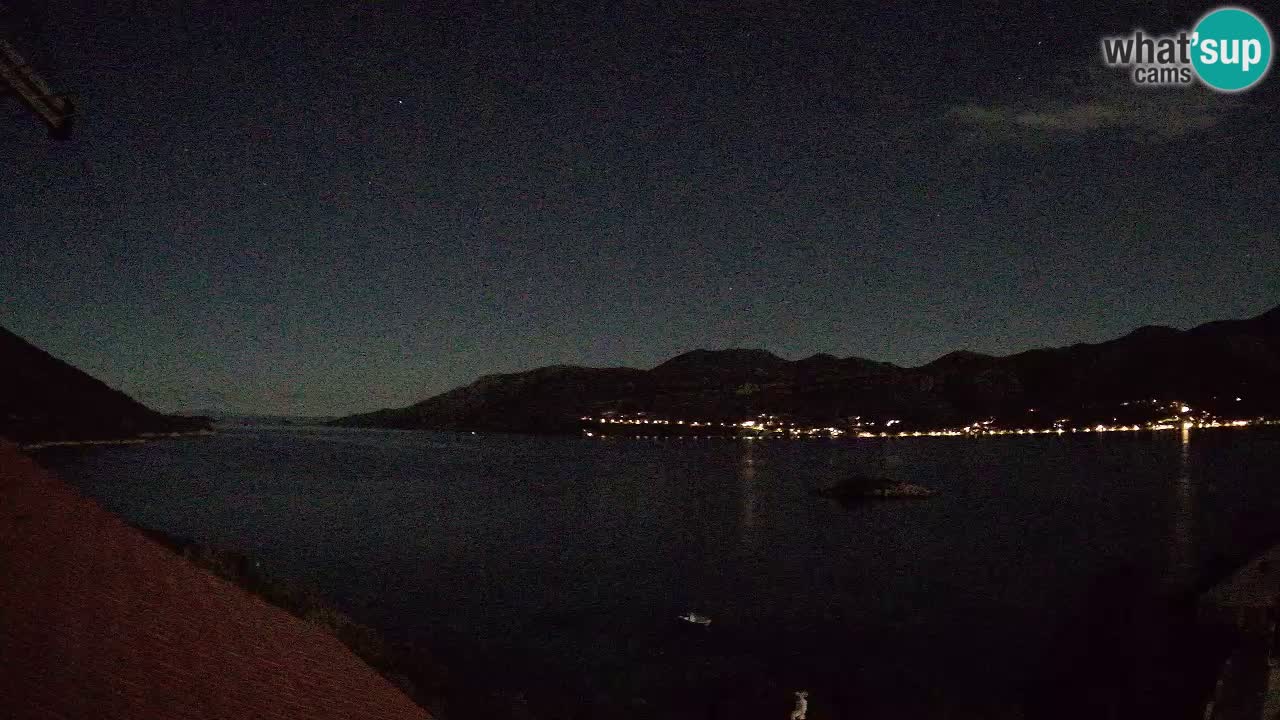 Live Korčula webcam – Tri Žala