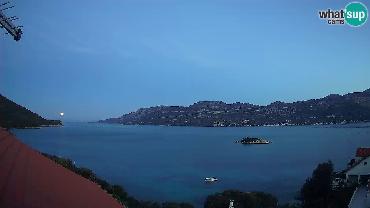 Camera en vivo Korčula – Tri Žala – Pelješac
